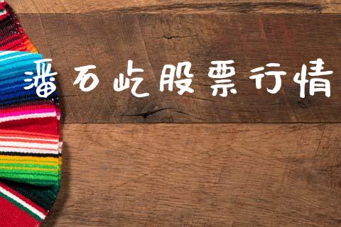 潘石屹股票行情_https://www.qdlswl.com_外盘_第1张