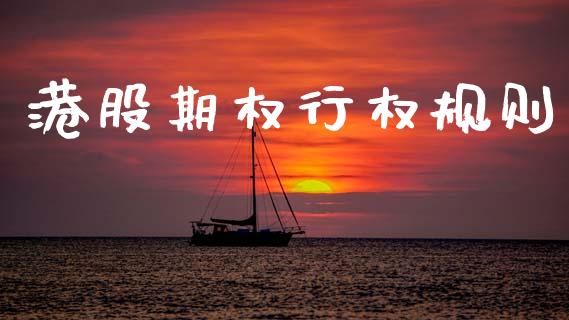 港股期权行权规则_https://www.qdlswl.com_股指_第1张