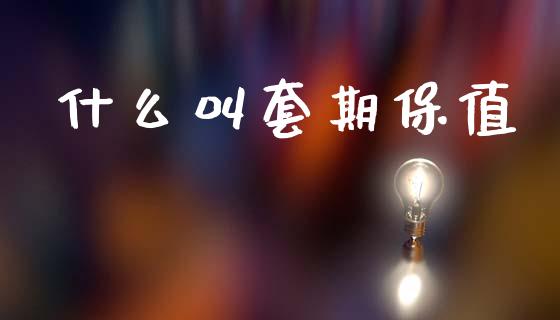 什么叫套期保值_https://www.qdlswl.com_外盘_第1张