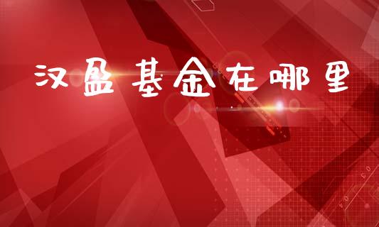 汉盈基金在哪里_https://www.qdlswl.com_理财_第1张