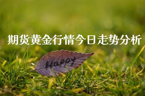 期货黄金行情今日走势分析_https://www.qdlswl.com_股指_第1张