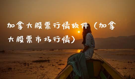 加拿大股票行情软件（加拿大股票市场行情）_https://www.qdlswl.com_股票_第1张