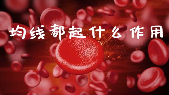 均线都起什么作用_https://www.qdlswl.com_理财_第1张