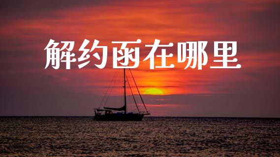 解约函在哪里_https://www.qdlswl.com_内盘_第1张