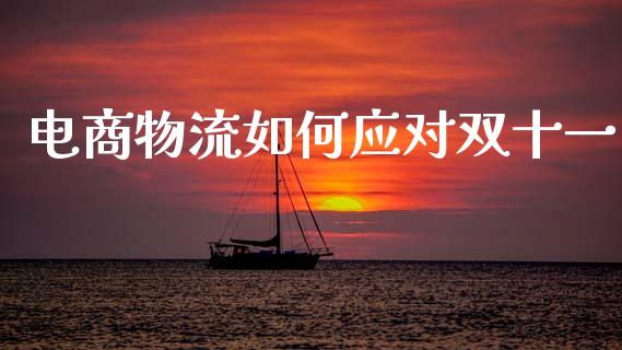 电商物流如何应对双十一_https://www.qdlswl.com_股票_第1张