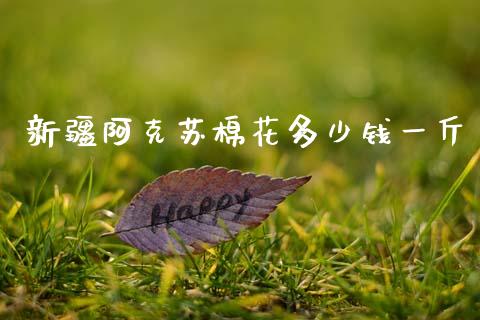新疆阿克苏棉花多少钱一斤_https://www.qdlswl.com_期货_第1张