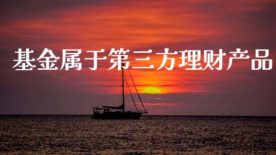 基金属于第三方理财产品_https://www.qdlswl.com_基金_第1张