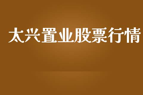 太兴置业股票行情_https://www.qdlswl.com_内盘_第1张