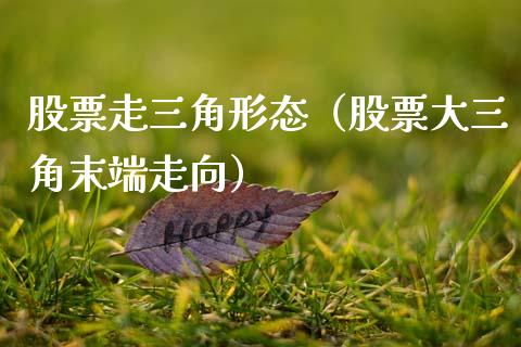 股票走三角形态（股票大三角末端走向）_https://www.qdlswl.com_股票_第1张