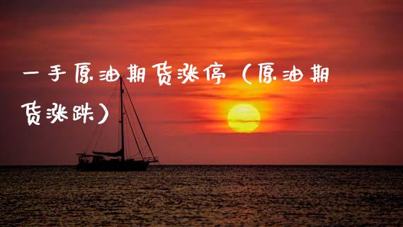 一手原油期货涨停（原油期货涨跌）_https://www.qdlswl.com_股指_第1张