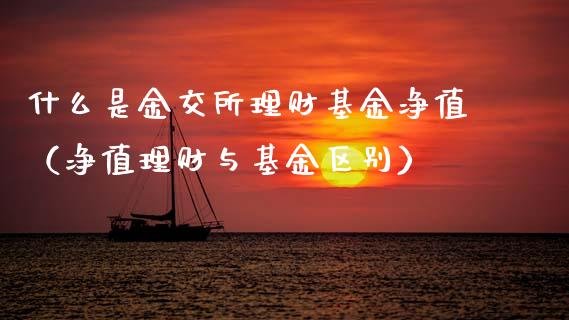什么是金交所理财基金净值（净值理财与基金区别）_https://www.qdlswl.com_理财_第1张
