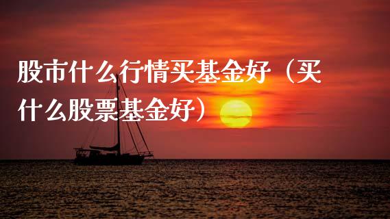 股市什么行情买基金好（买什么股票基金好）_https://www.qdlswl.com_基金_第1张
