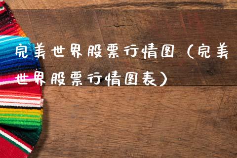 完美世界股票行情图（完美世界股票行情图表）_https://www.qdlswl.com_外盘_第1张
