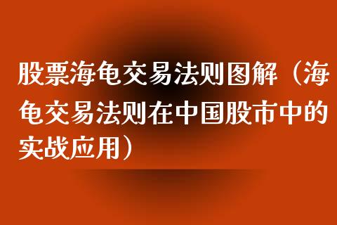 股票海龟交易法则图解（海龟交易法则在中国股市中的实战应用）_https://www.qdlswl.com_外盘_第1张