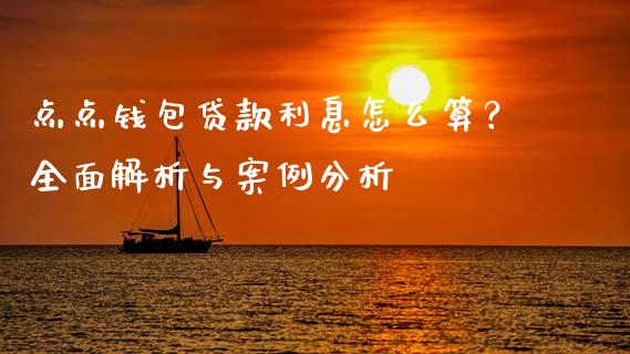 点点钱包贷款利息怎么算？全面解析与案例分析_https://www.qdlswl.com_理财_第1张