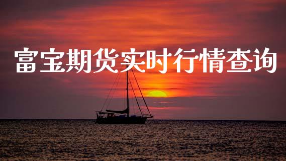 富宝期货实时行情查询_https://www.qdlswl.com_期货_第1张