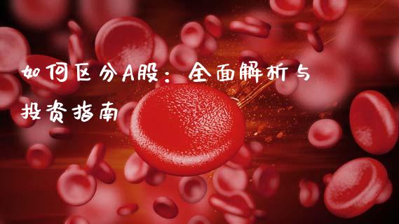 如何区分A股：全面解析与投资指南_https://www.qdlswl.com_基金_第1张