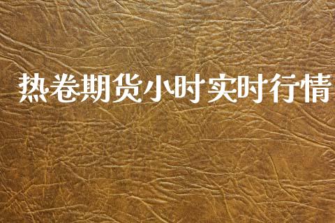 热卷期货小时实时行情_https://www.qdlswl.com_期货_第1张