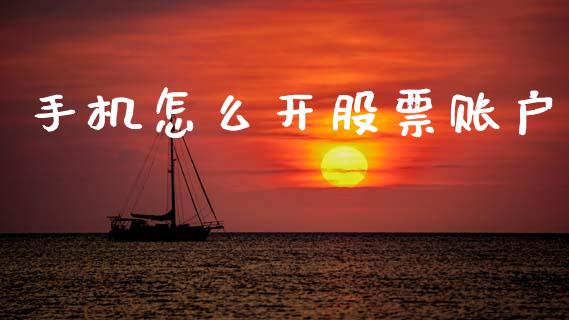 手机怎么开股票账户_https://www.qdlswl.com_外盘_第1张