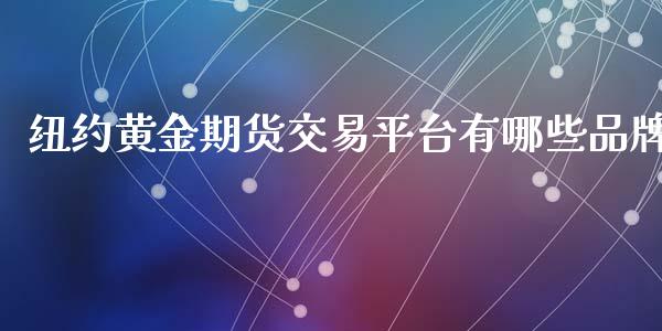 纽约黄金期货交易平台有哪些品牌_https://www.qdlswl.com_期货_第1张