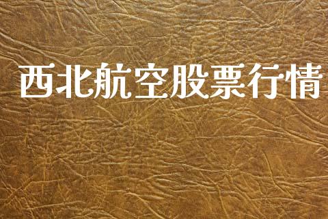 西北航空股票行情_https://www.qdlswl.com_股票_第1张