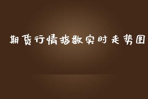 期货行情指数实时走势图_https://www.qdlswl.com_股指_第1张