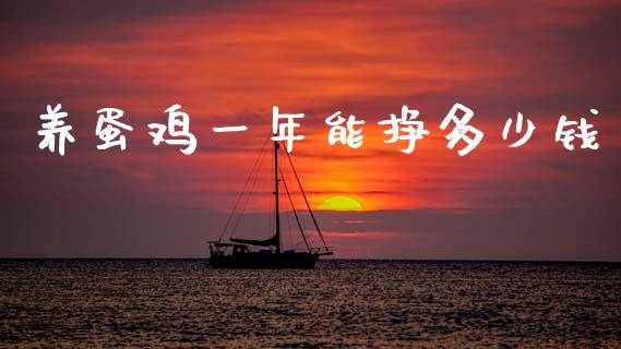 养蛋鸡一年能挣多少钱_https://www.qdlswl.com_股指_第1张