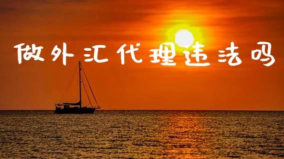 做外汇代理违法吗_https://www.qdlswl.com_期货_第1张