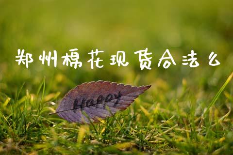 郑州棉花现货合法么_https://www.qdlswl.com_期货_第1张