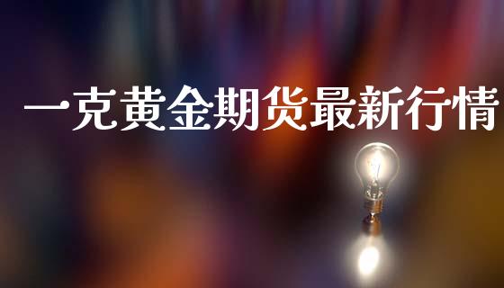 一克黄金期货最新行情_https://www.qdlswl.com_股指_第1张