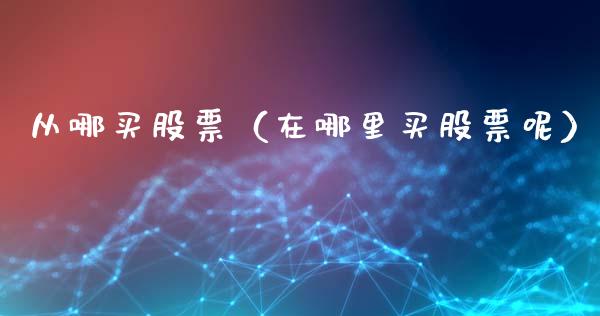 从哪买股票（在哪里买股票呢）_https://www.qdlswl.com_内盘_第1张