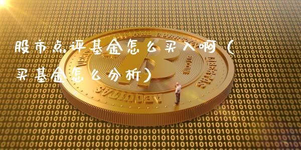 股市点评基金怎么买入啊（买基金怎么分析）_https://www.qdlswl.com_理财_第1张