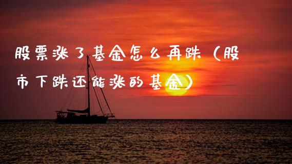 股票涨了基金怎么再跌（股市下跌还能涨的基金）_https://www.qdlswl.com_理财_第1张