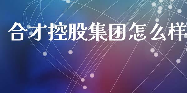 合才控股集团怎么样_https://www.qdlswl.com_期货_第1张