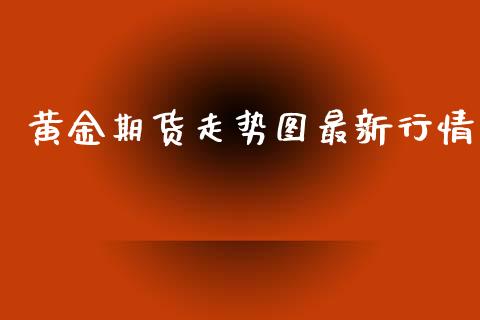 黄金期货走势图最新行情_https://www.qdlswl.com_股指_第1张