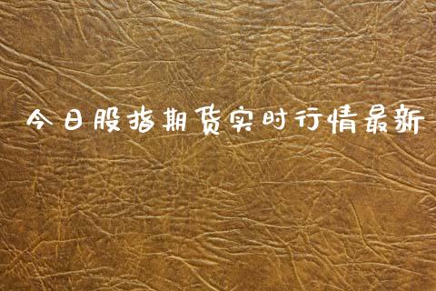 今日股指期货实时行情最新_https://www.qdlswl.com_股指_第1张