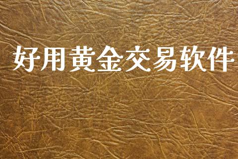 好用黄金交易软件_https://www.qdlswl.com_直播_第1张