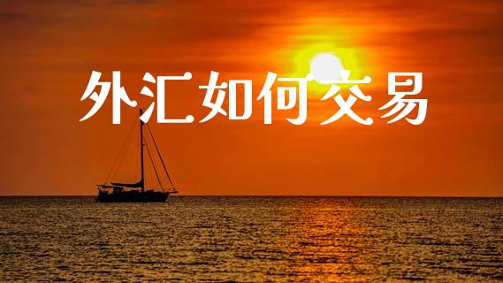 外汇如何交易_https://www.qdlswl.com_股指_第1张