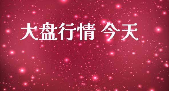 大盘行情 今天_https://www.qdlswl.com_股指_第1张