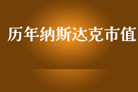 历年纳斯达克市值_https://www.qdlswl.com_期货_第1张