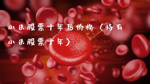 小米股票十年后价格（持有小米股票十年）_https://www.qdlswl.com_股票_第1张